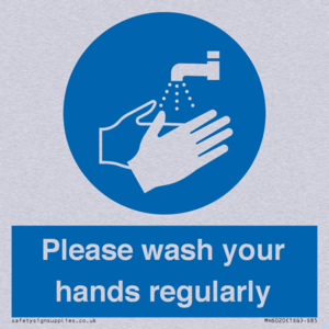 Please wash your hands regularly